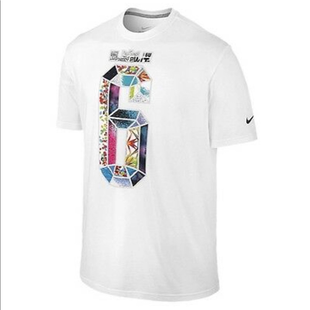Brand New Nike LeBron James Men’s “LeBron What The” Dri-Fit T-Shirt Men’s 2XL